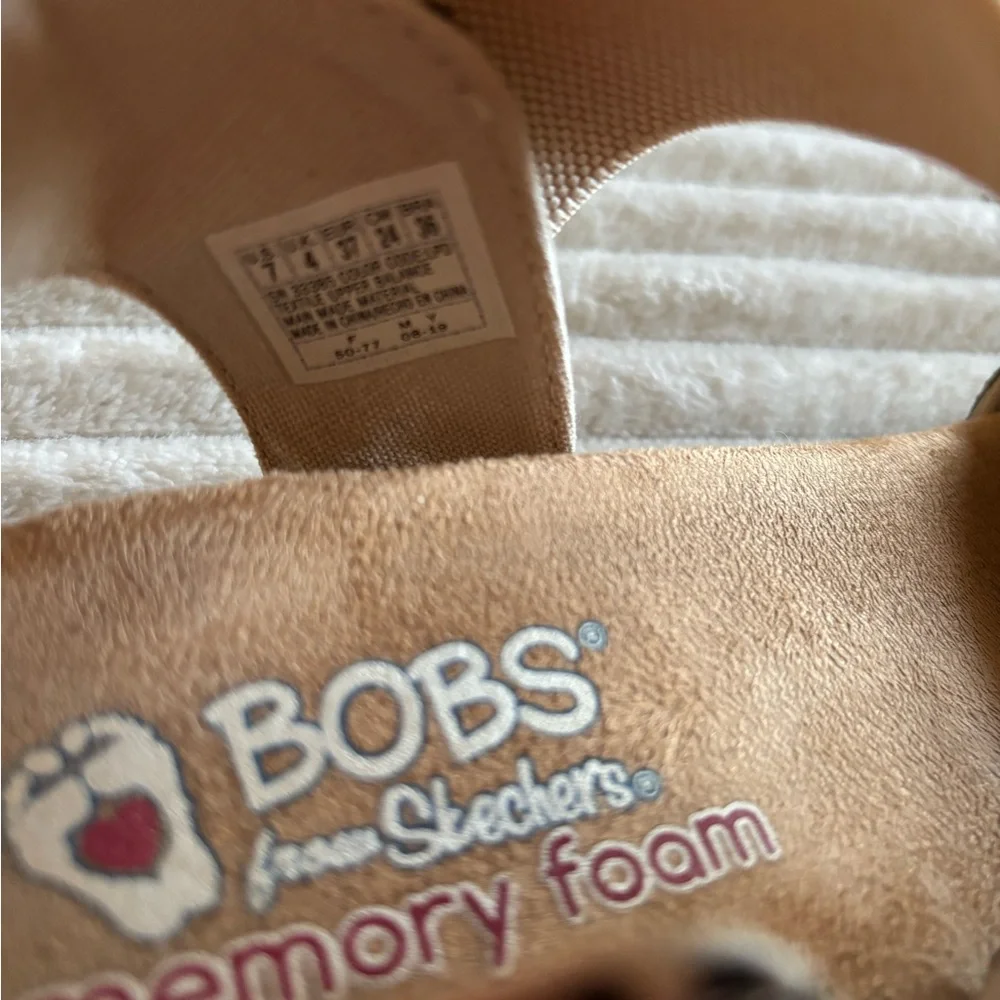 BOBS from Skechers Leopard Print Sandals - Picture 3 of 8